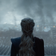 Daenerys, or someone who looks like her, standing before an army.